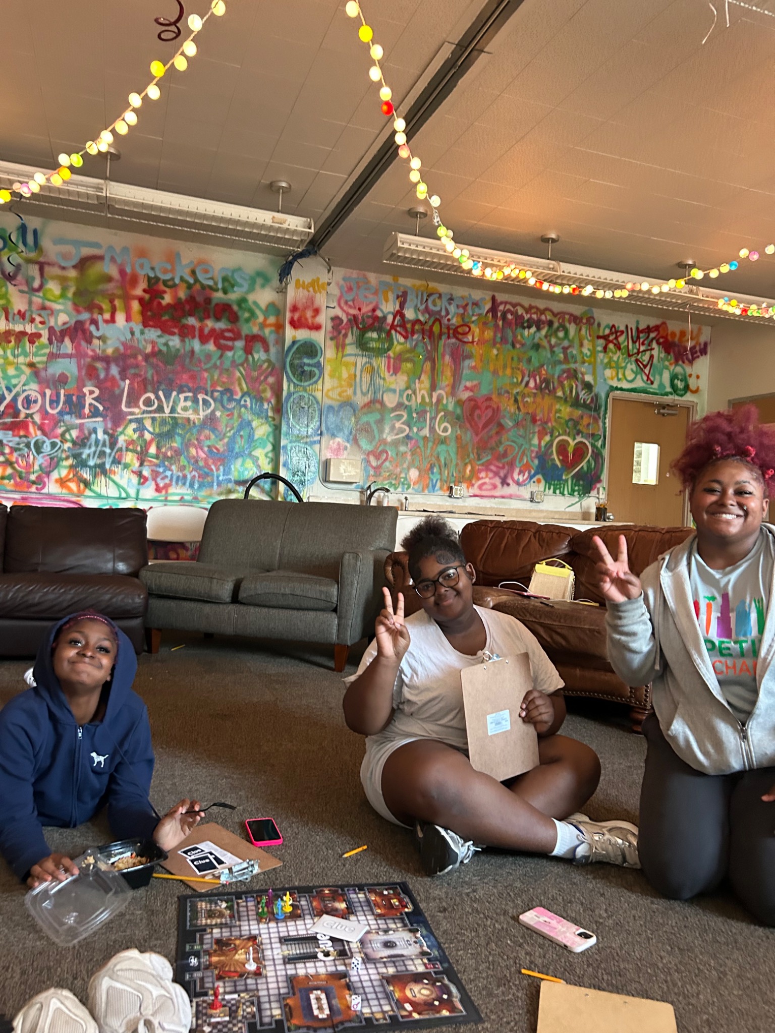 A LIVE FULL leader spending time with a young person