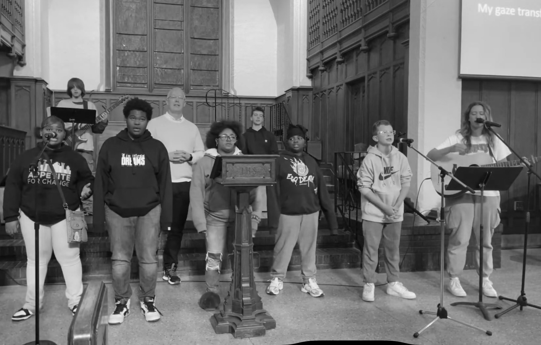 Young people and leaders gathered together at LIVE FULL